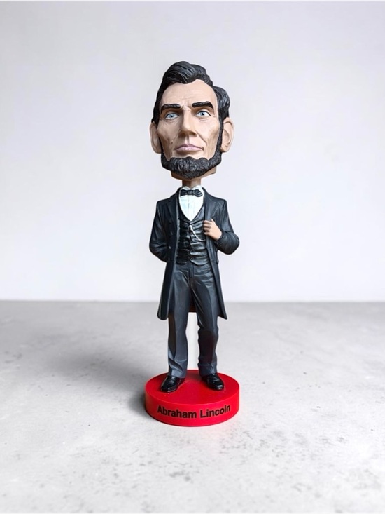 Royal Bobbles Other - Royal Bobbles Abraham Lincoln Bobblehead - Patriotic Collectible